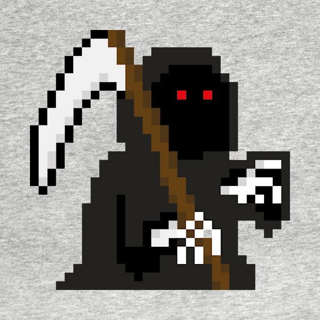 Pixelart Grim Reaper by Killer Rabbit Designs